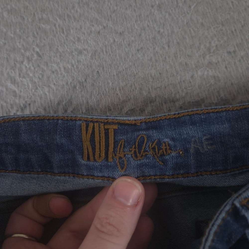 Kut from the Kloth Jeans Womens 6 Blue Catherine Boyfriend Straight Leg Denim - Picture 7 of 13